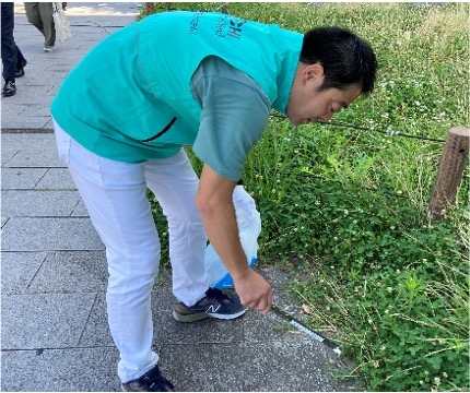 福岡市「ラブアース・クリーンアップ2025」参加(6月19日)