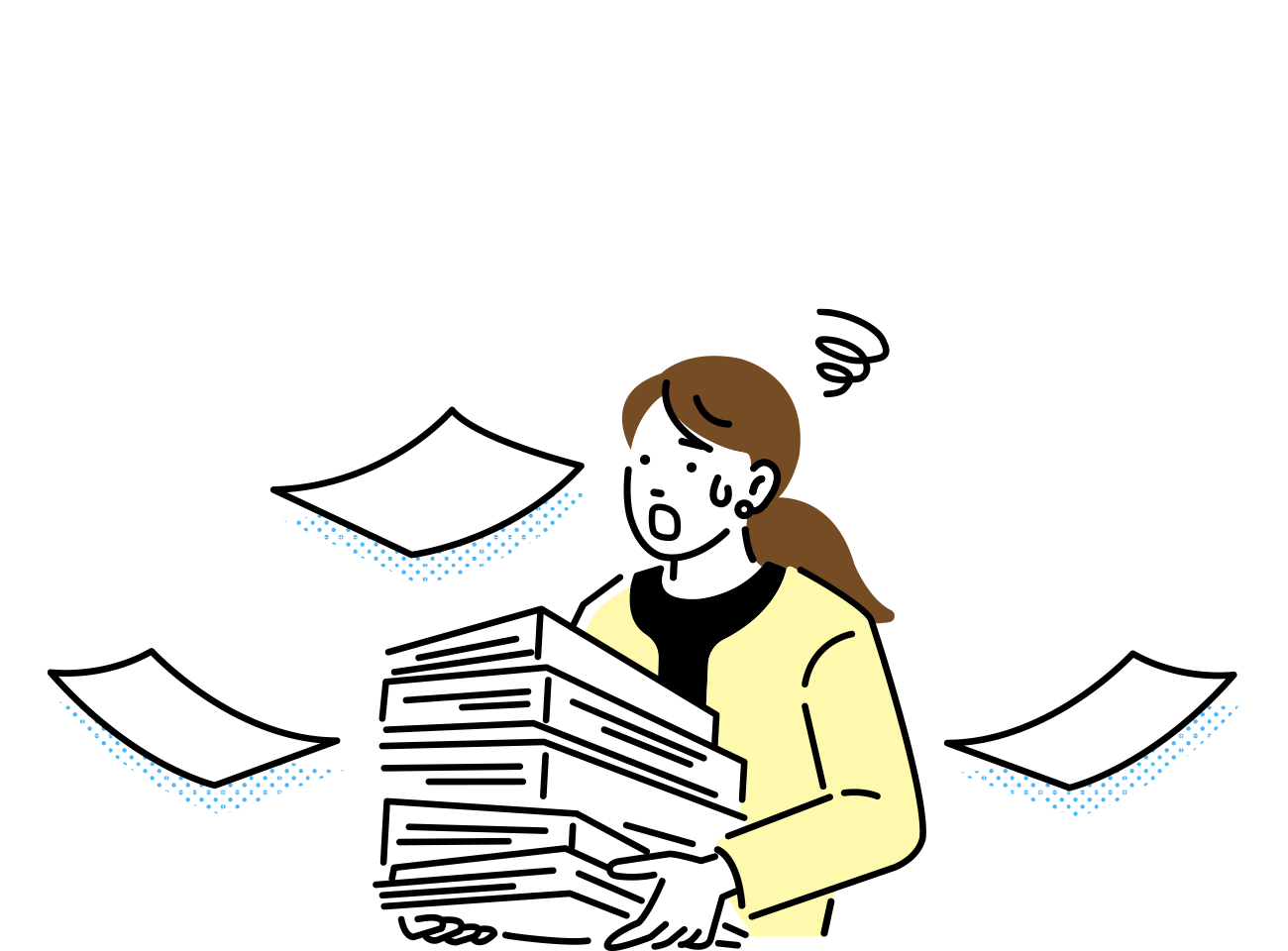 必要な資料がすぐに⾒つからない